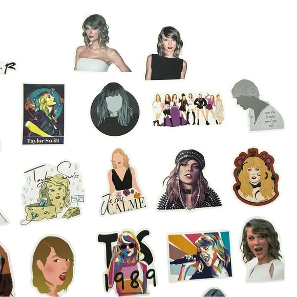 Taylor Swift Assorted Stickers. Junk Journal Collage Scrapbooking. - Picture 8 of 14